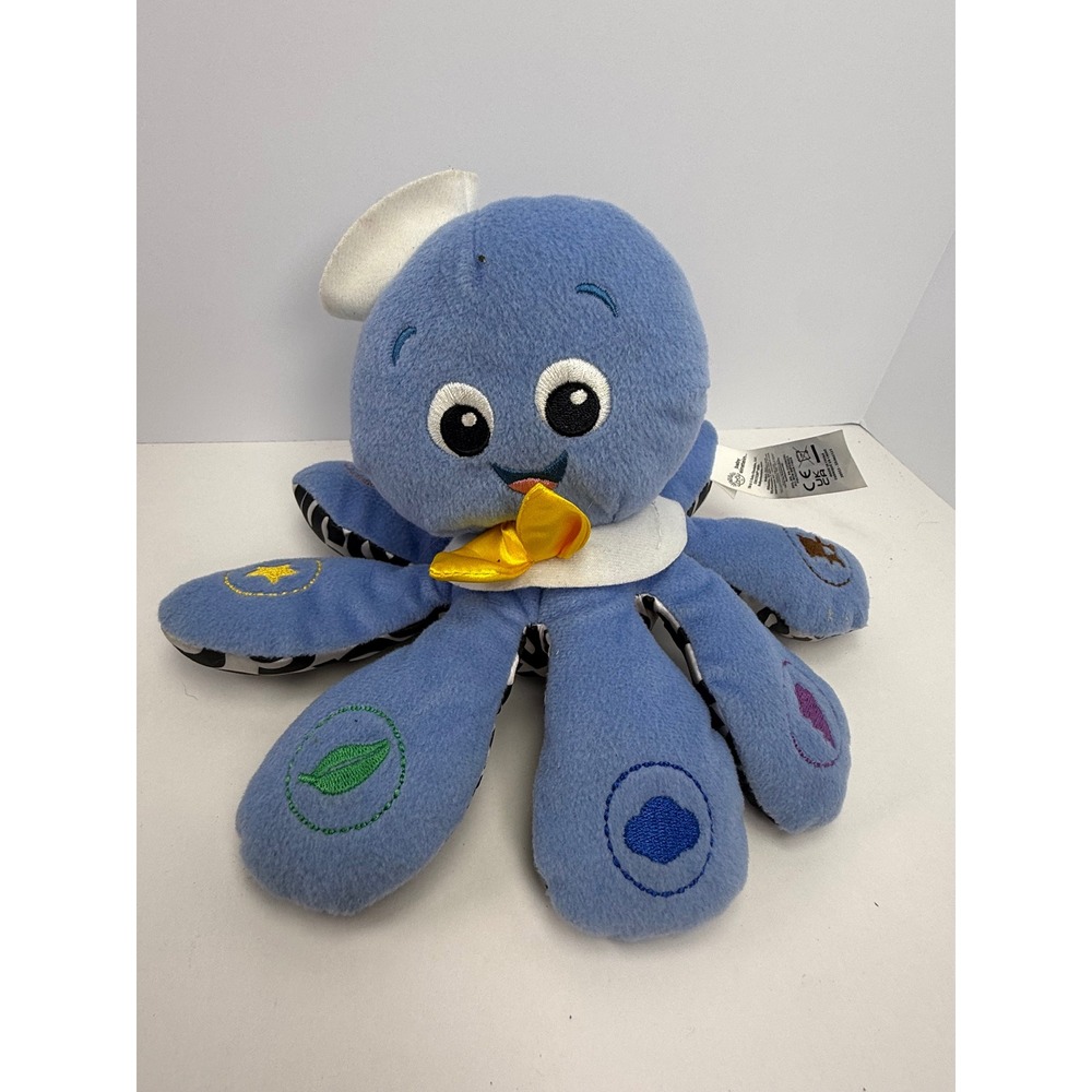 Baby Einstein Opus the Octopus Blue Sensory Plush Toy